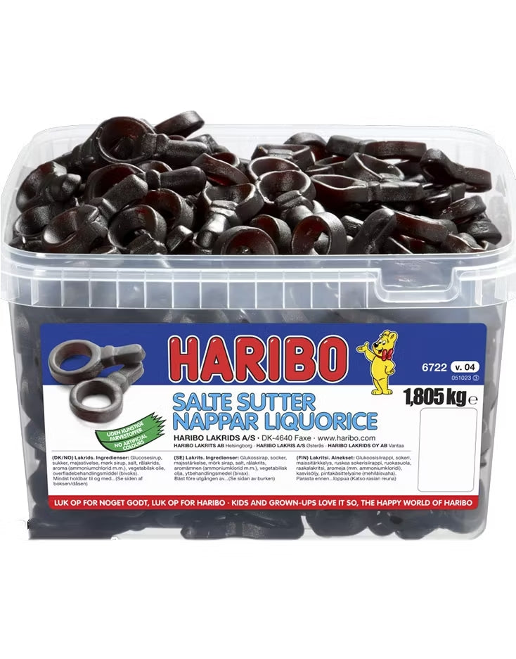 Haribo Lakris smokker Storpakk 1,8kg
