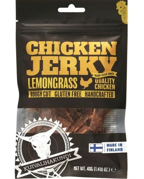 Kuivalihakundi Kylling Jerky med Sitrongress 40g