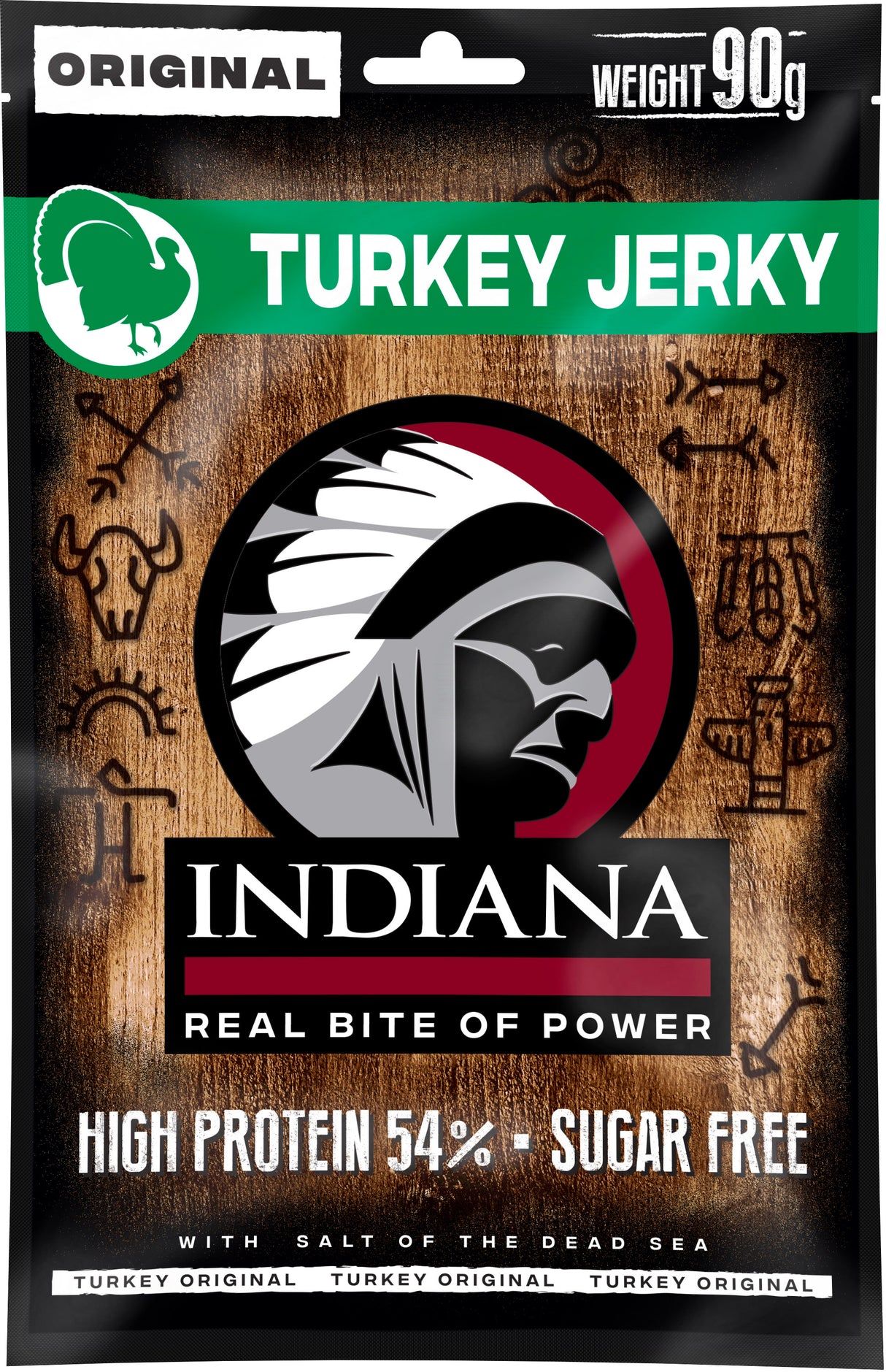 Indiana Kalkun Jerky Original 90g