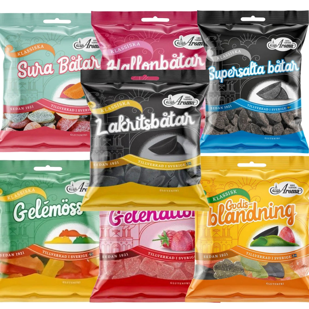 Aroma Godterimix 7 poser