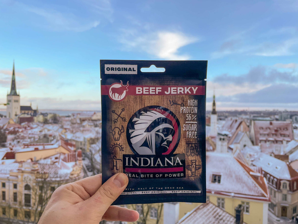 Indiana Beef Jerky Original 25g