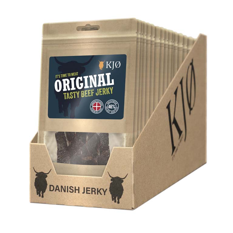 KJØ Tasty Beef Jerky 25g