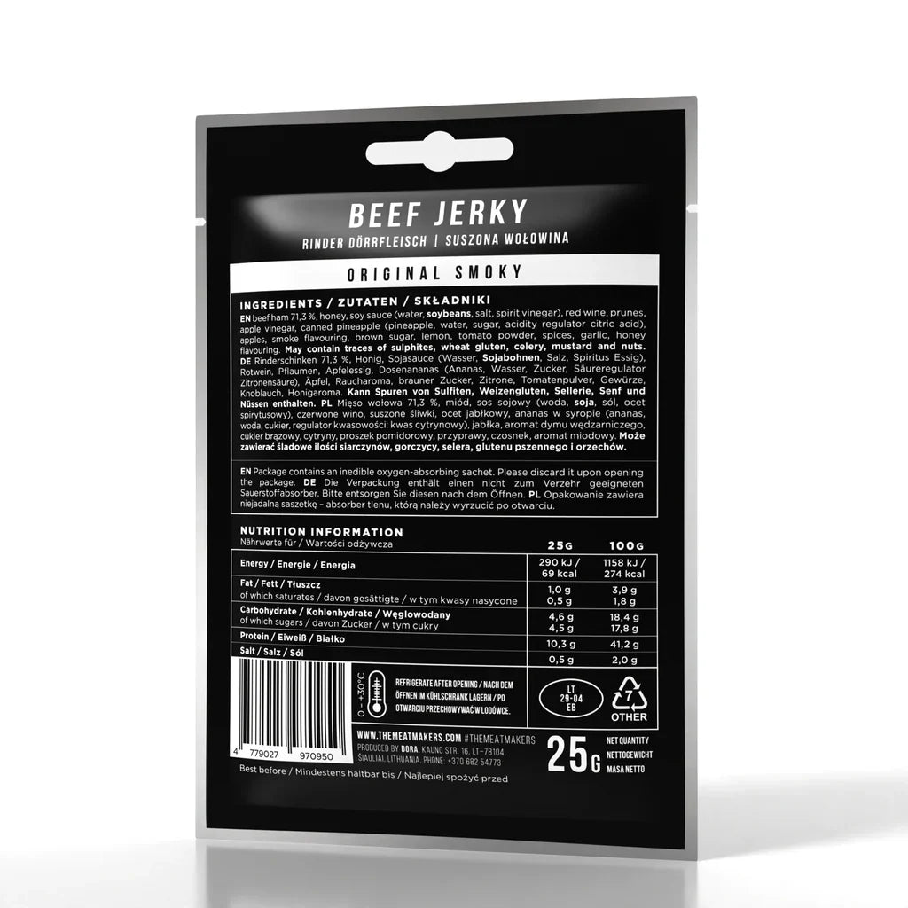 Meat Makers Beef Original Smoky 25g