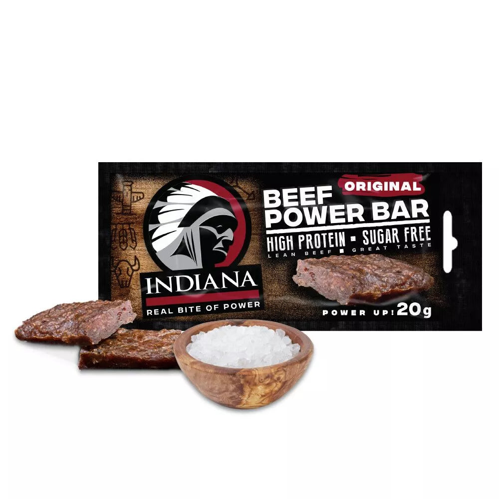 Indiana Beef Power Bar Original 20g