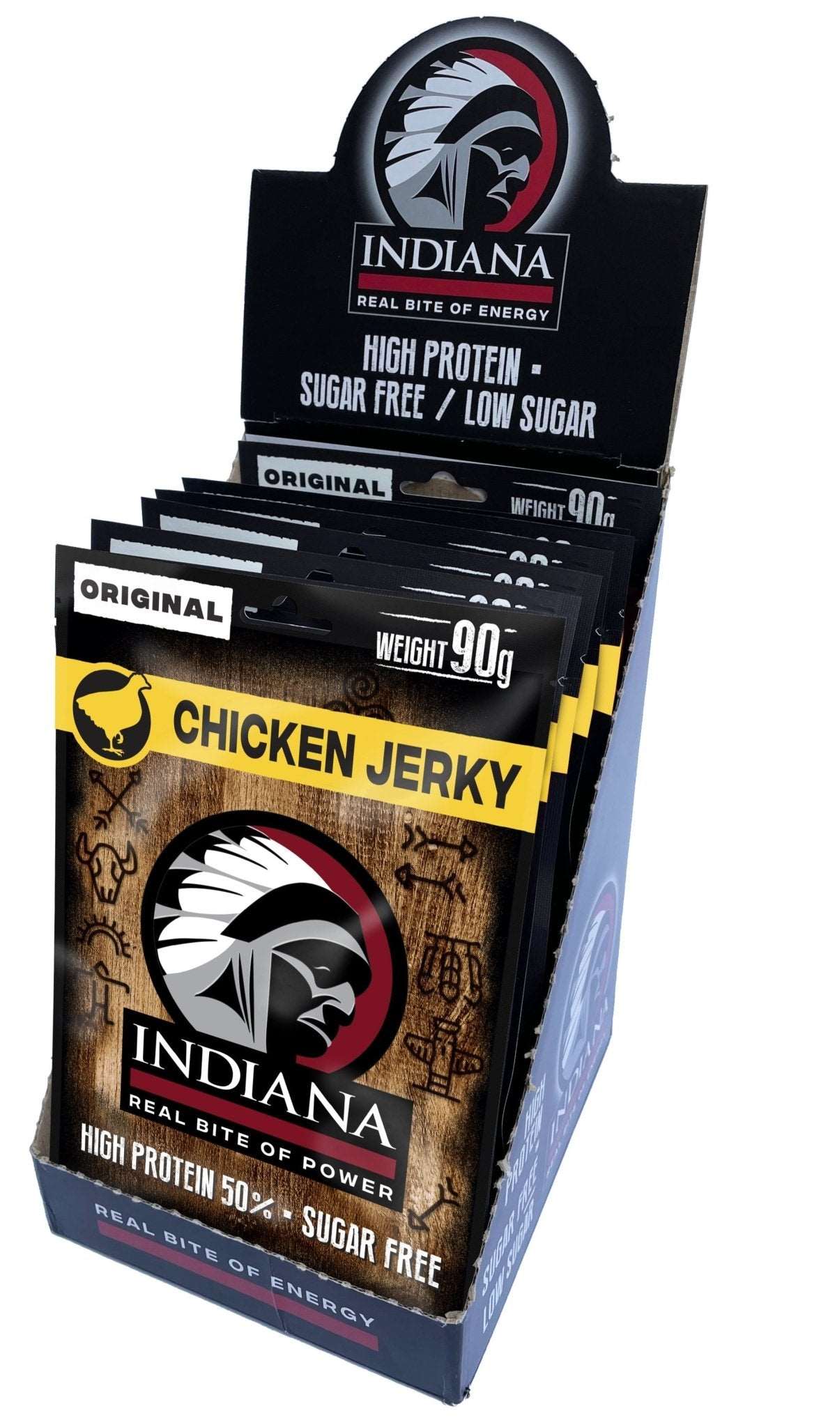 Indiana Kylling Jerky Original 90g
