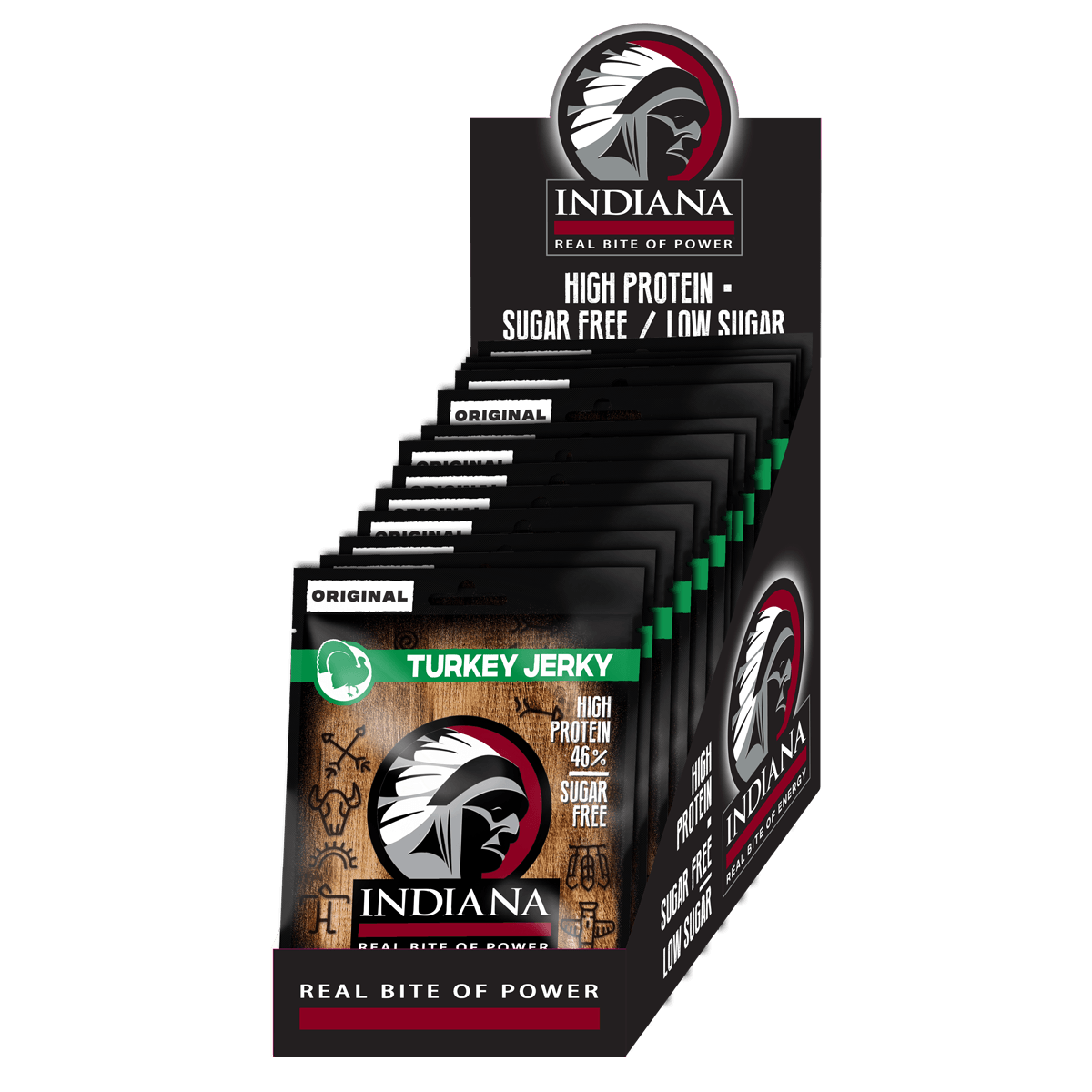 Indiana Kalkun Jerky Original 90g