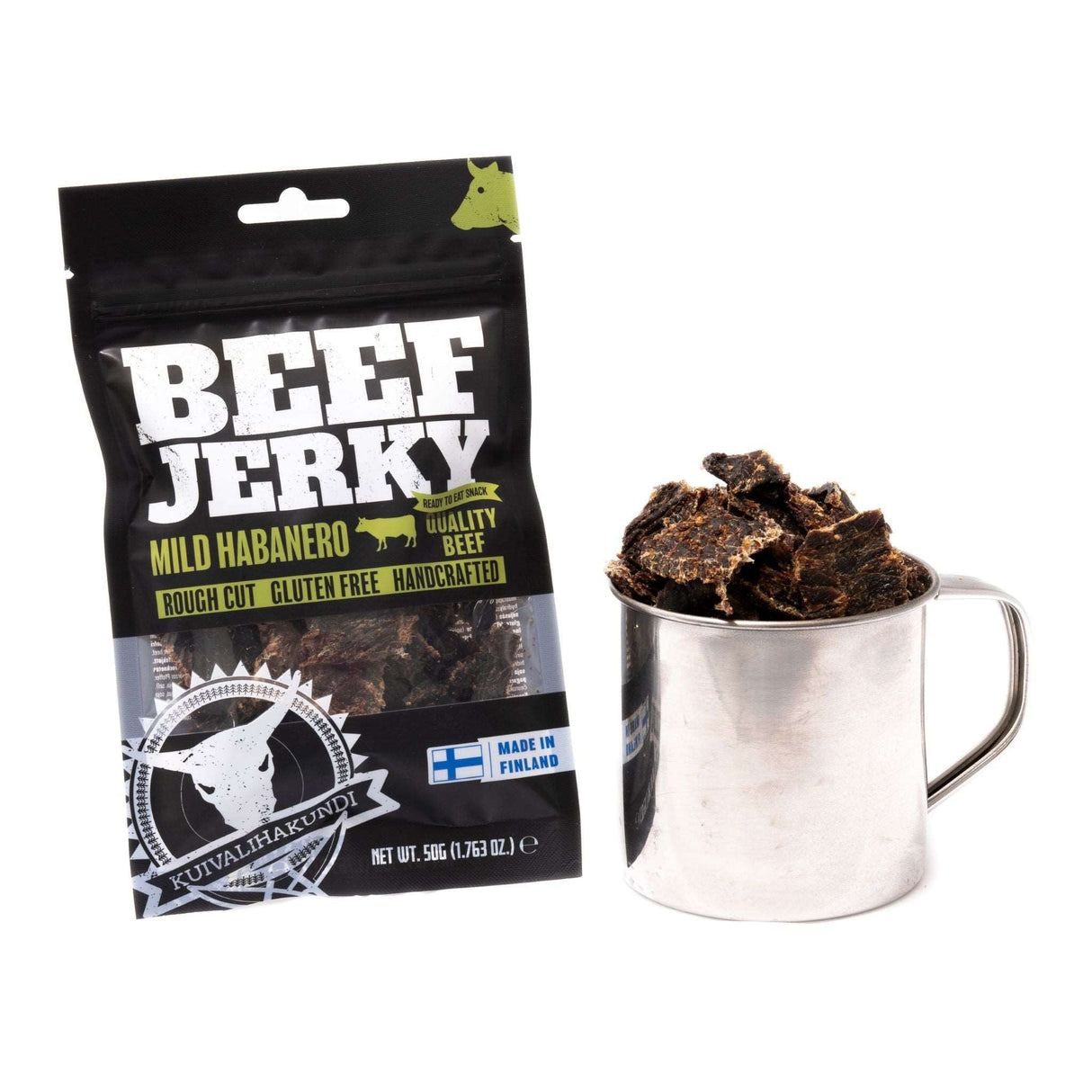 Kuivalihakundi Beef Jerky Mild Habanero 50g