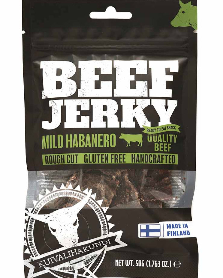 Kuivalihakundi Beef Jerky Mild Habanero 50g
