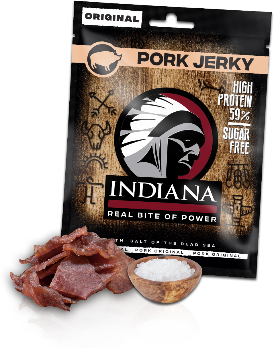 Indiana Pork Jerky Original 90g