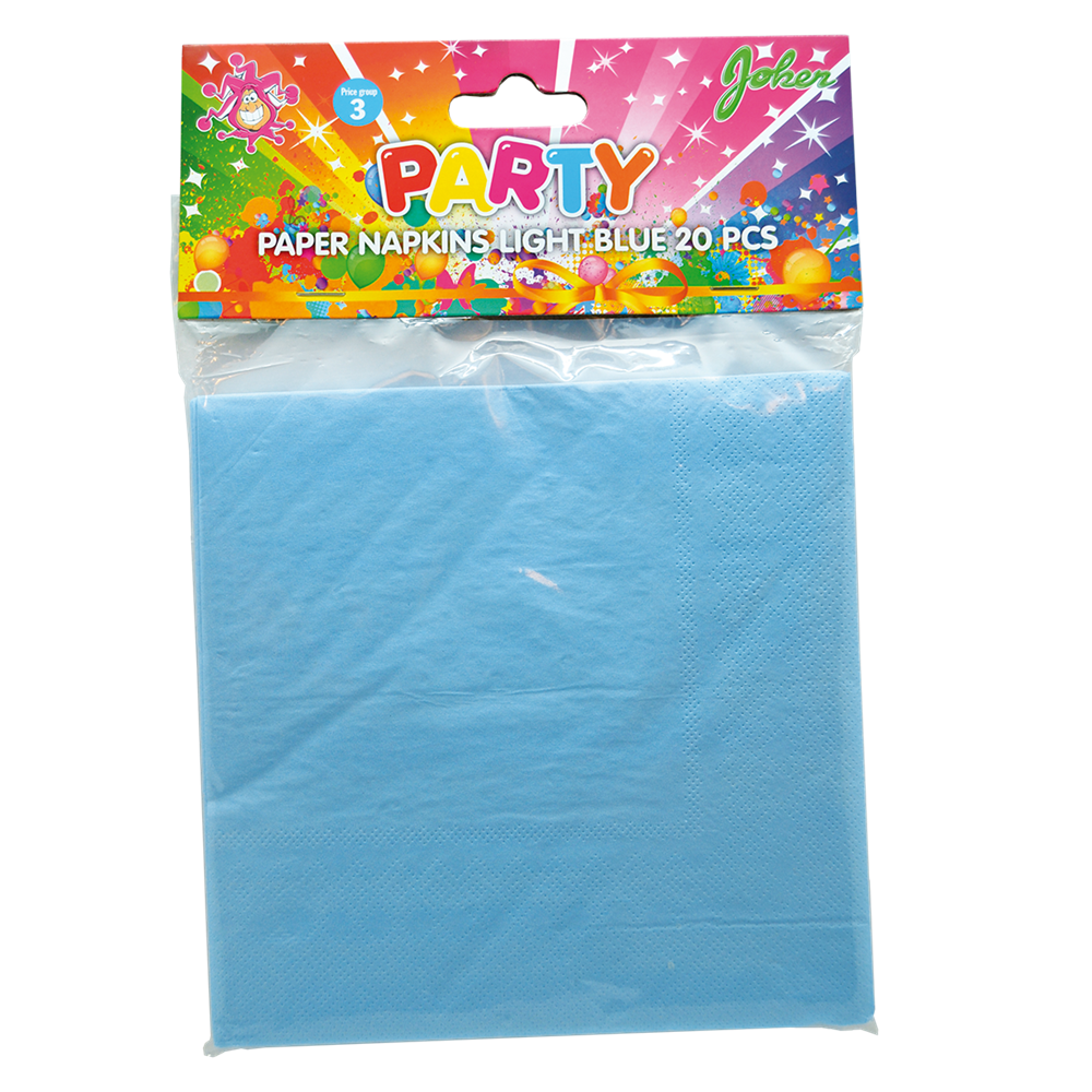 Borddekking Lyseblå