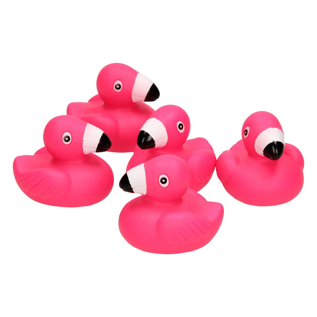 Badeleker Enhjørning / Flamingo 5pk 7cm