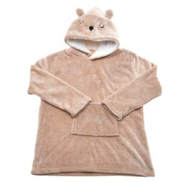 Stor Kosegenser Barn Hoodie OneSize 3ass