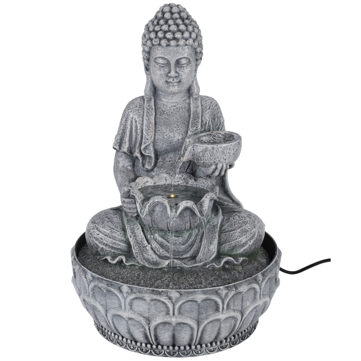 Buddha Fontene 29cm|3 farger