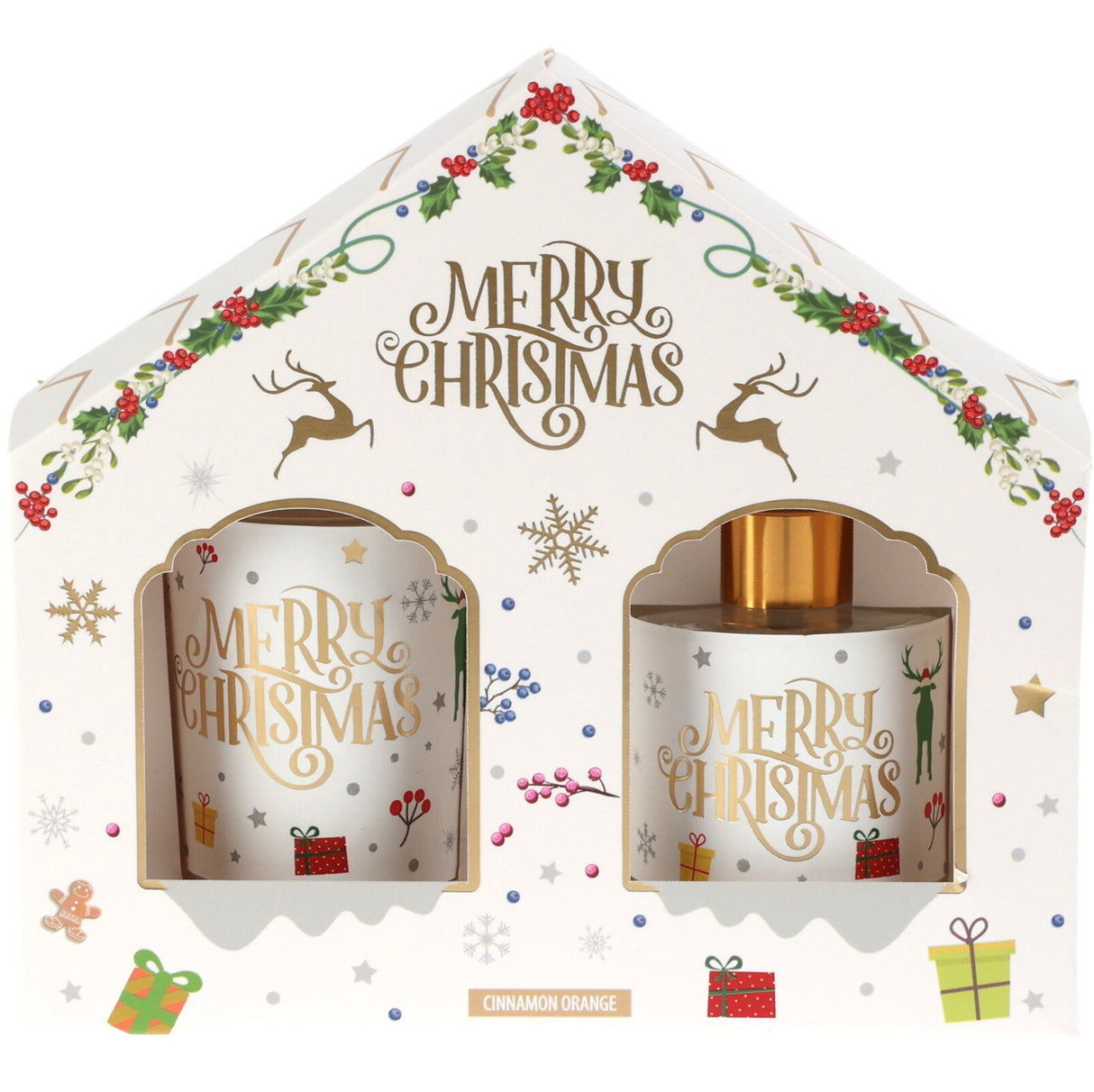 Duftsett Jul | Duftpinner & Duftlys | 4ass