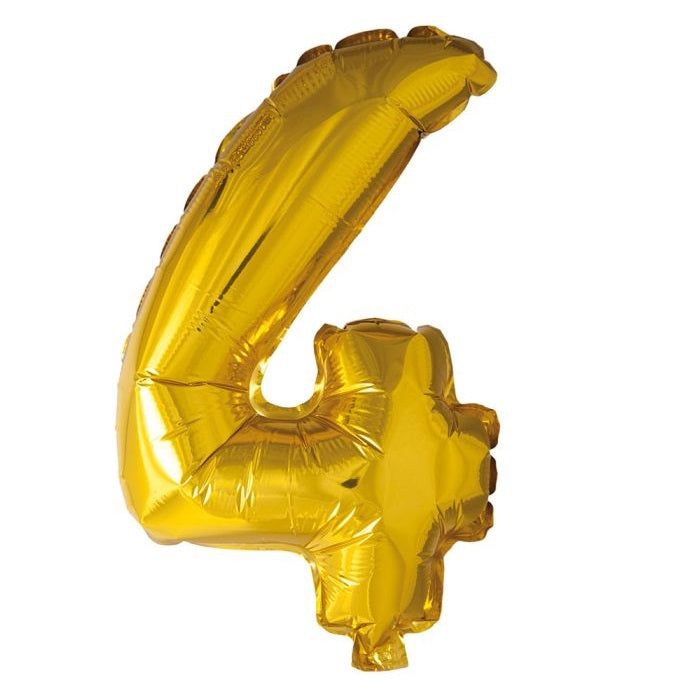 Tinka Folie Tallballonger Gull 41cm