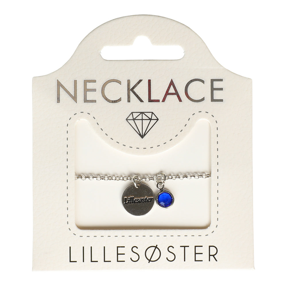 Personlig smykke med tekst og krystall | Gavetips