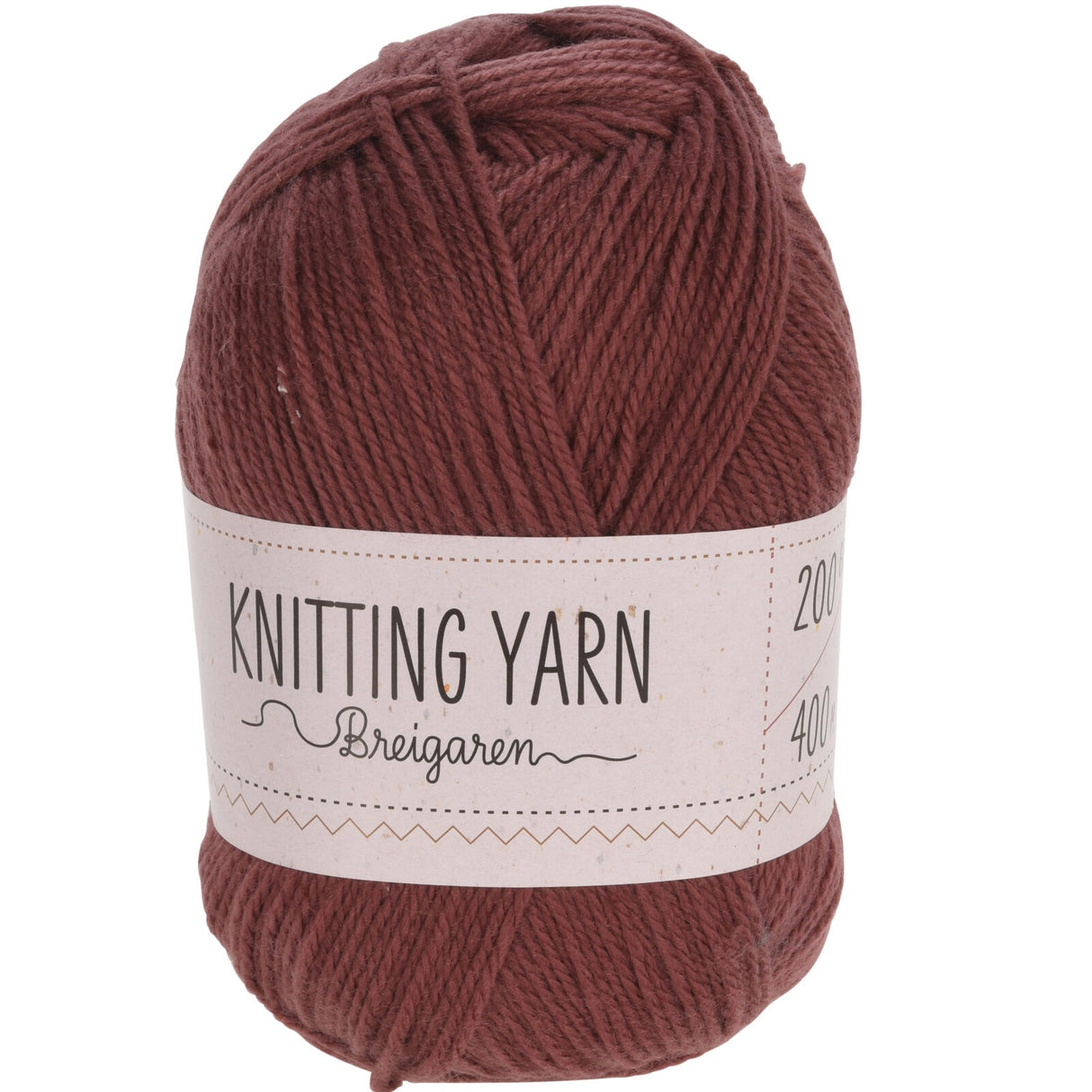 Akrylgarn 200g 400m | 100 % akryl | Flere farger