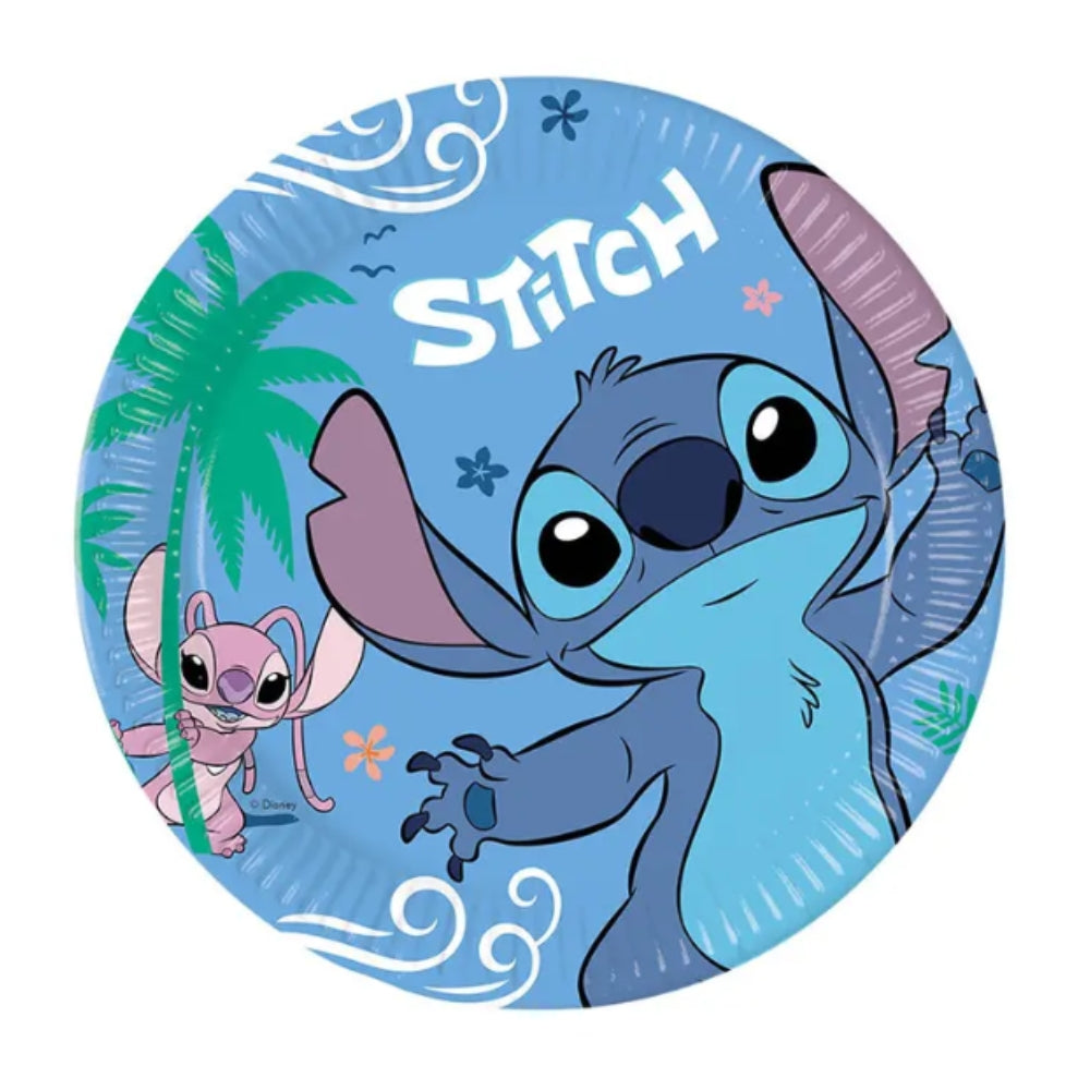Stitch Borddekking | Servietter, kopper, tallerkener, ballonger og godteriposer