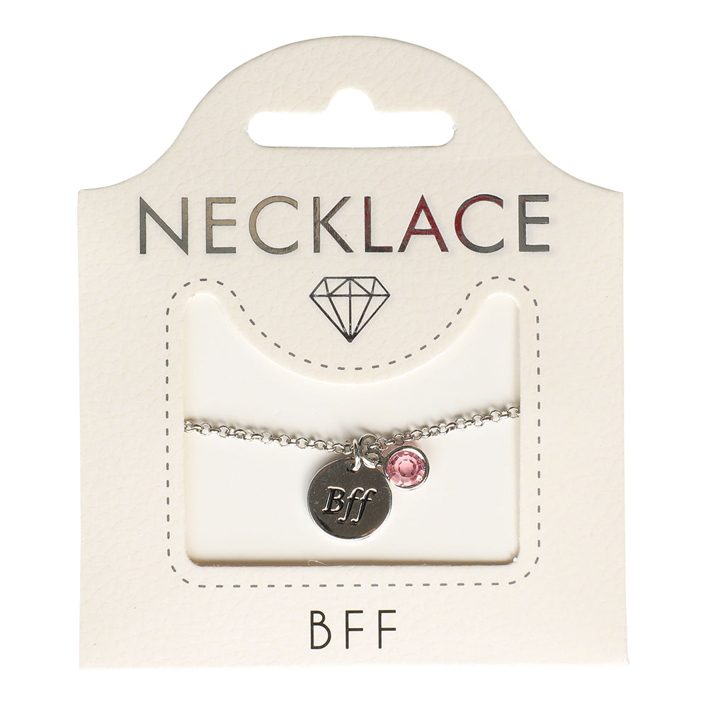 Personlig smykke med tekst og krystall | Gavetips