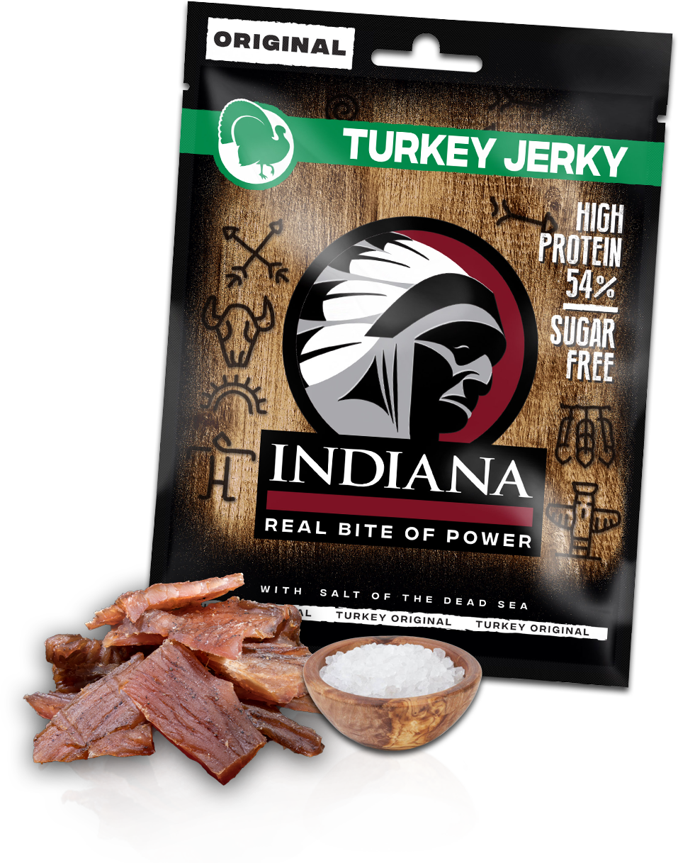 Indiana Kalkun Jerky Original 90g