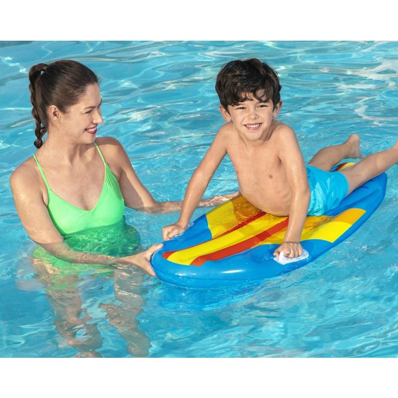 Oppblåsbart surfebrett barn 114x46cm | Bestway