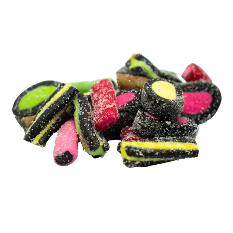 Sur Lakritsblandning 500g Storpakk