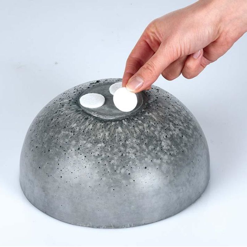 Kinzo Møbelknotter Filt 28 pk | Sort eller Hvit | Gulvbeskytter