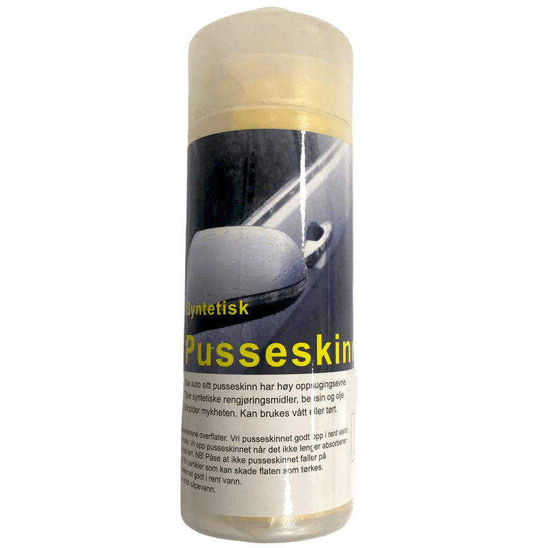 Pusseskinn syntetisk 41x32cm | Høy oppsuging