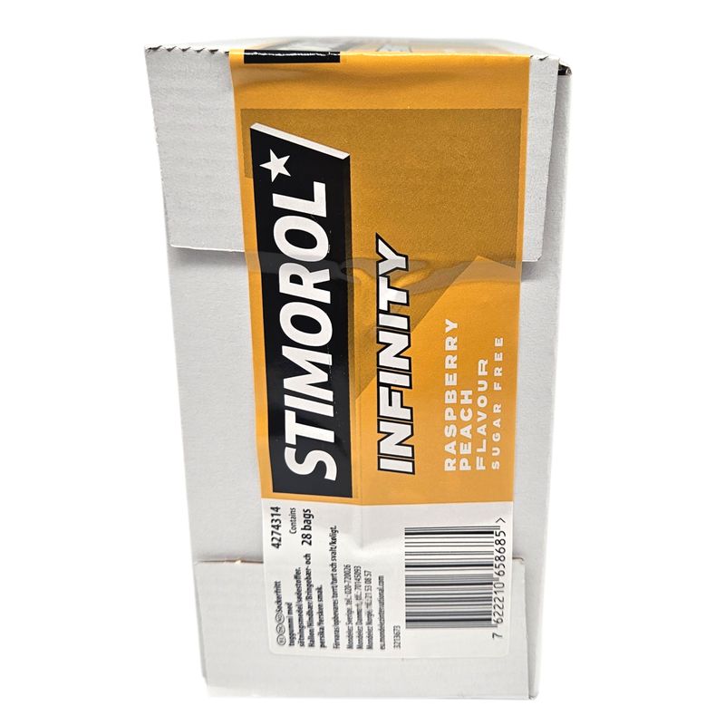 Stimorol Infinity Raspberry Peach 28x30g | Storpakk