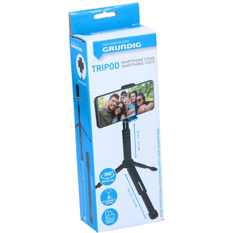 Grundig Tripod Mobilstativ | Liggende & Stående