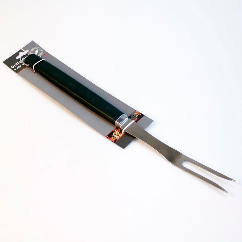 Grillgaffel 46cm i rustfritt stål | Grilltilbehør