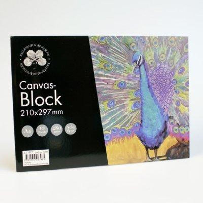 Canvas Blokk A4 10sider