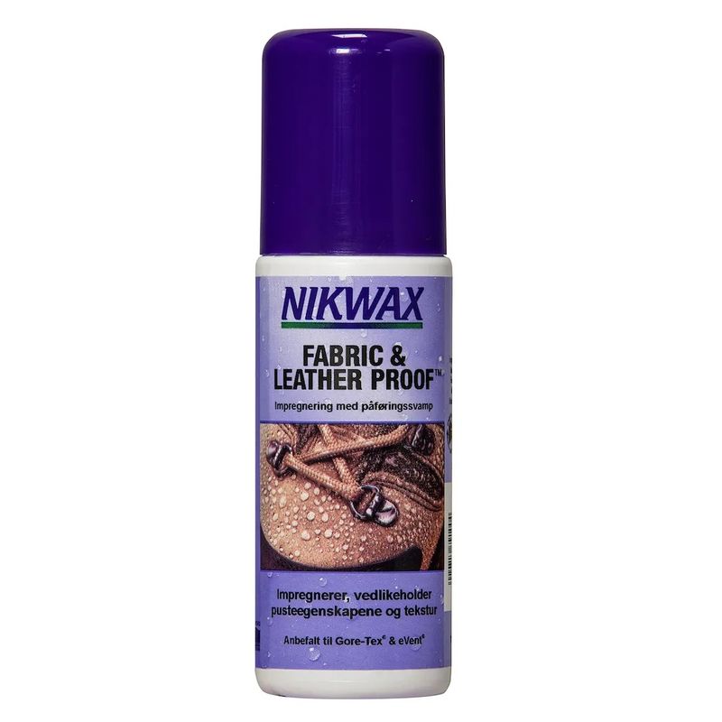 Nikwax Fabric & Leather Spray - On 125ml Impregnering spray