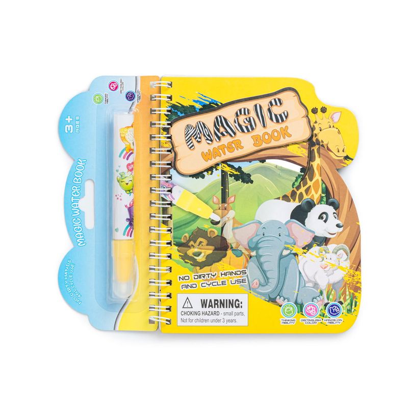 Magiske Vannmalebøker 3pk | Gjenbrukbar & Sølfri