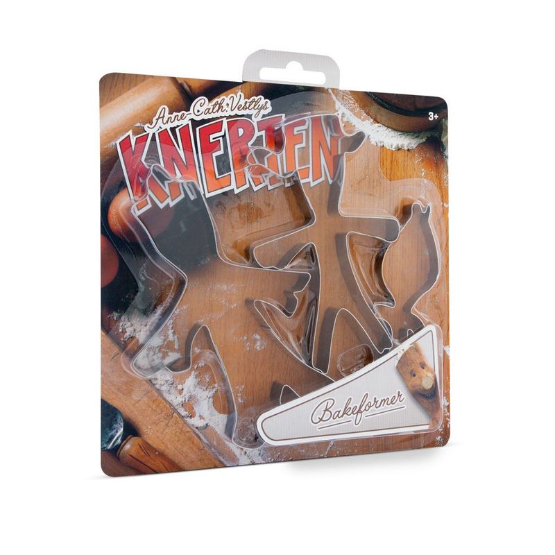 Pepperkakeformer Knerten, Karoline & Lille Knerten