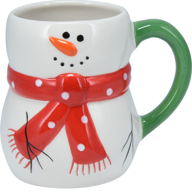 Julekrus snømann 400ml | 4 varianter i dolomitt | Perfekt julegave