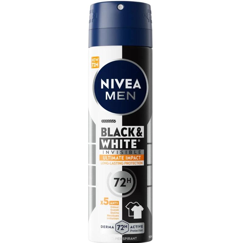 Nivea Men Black & White Invisible 150ml