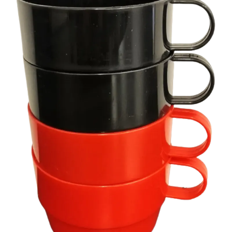 Kaffekopper 4pk ass farger