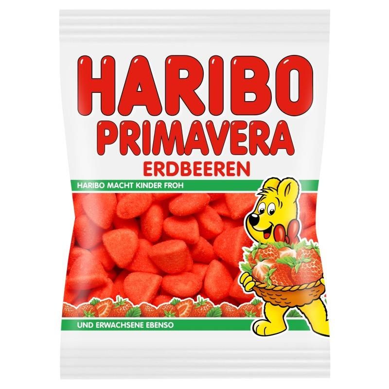 Haribo Primavera Erdbeeren Jordbær 175g