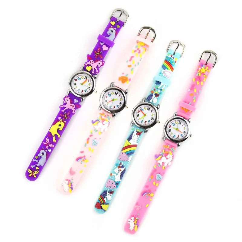 Analog klokke enhjørninger