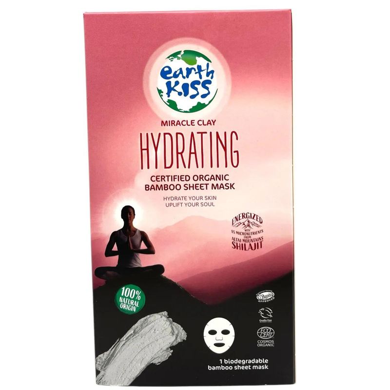 Hydrating bamboo sheet mask 12 stk