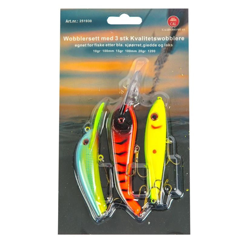 Osean Wobblersett 3pk