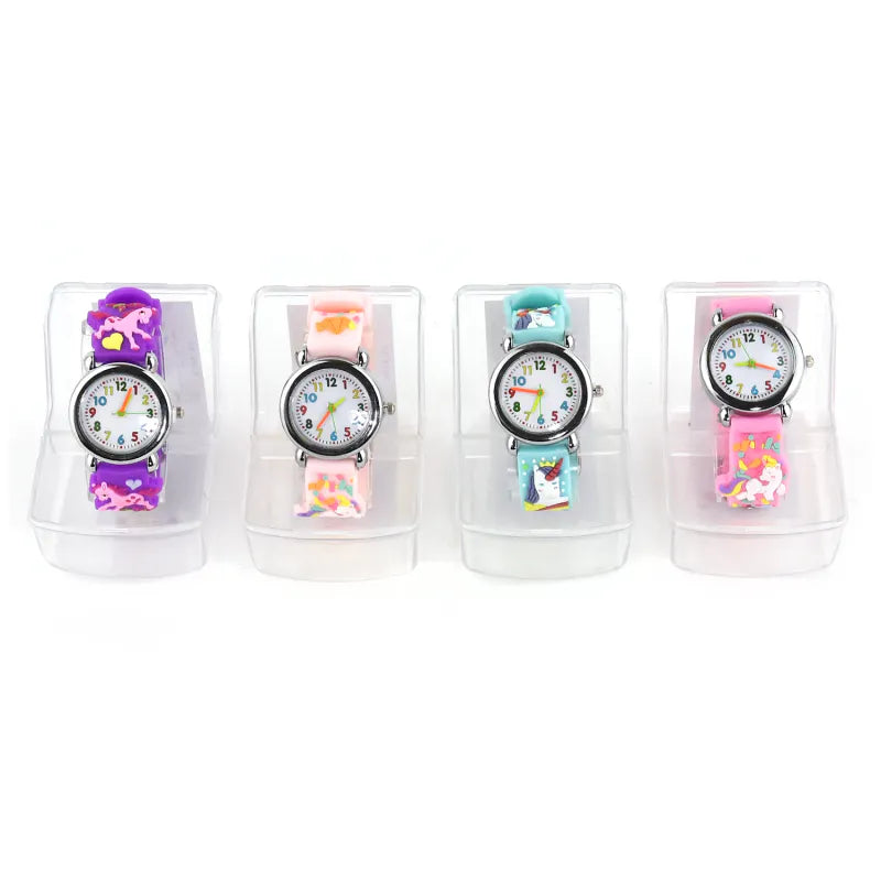 Analog klokke enhjørninger