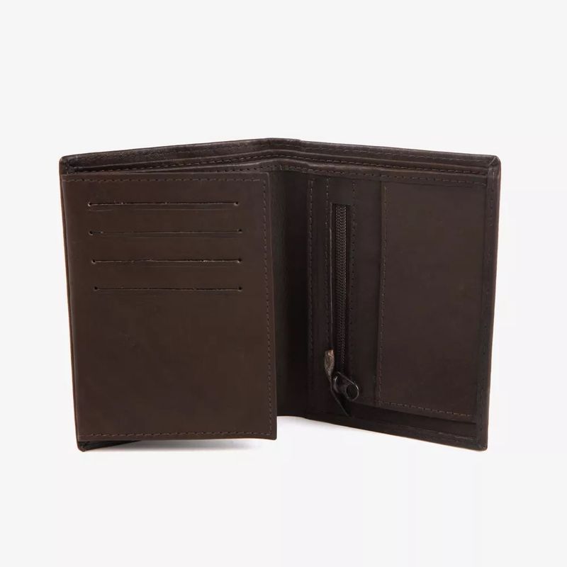 Lommebok skinn Medium Brun