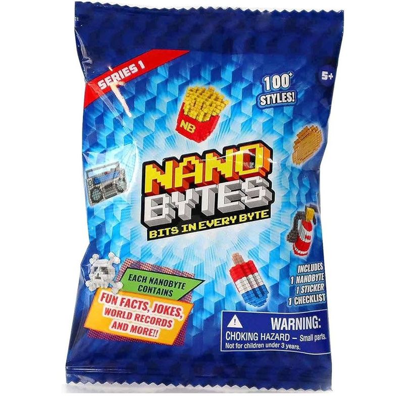 Nanobytes Serie 1 surprisepose | Miniatyrfigurer og samleleke