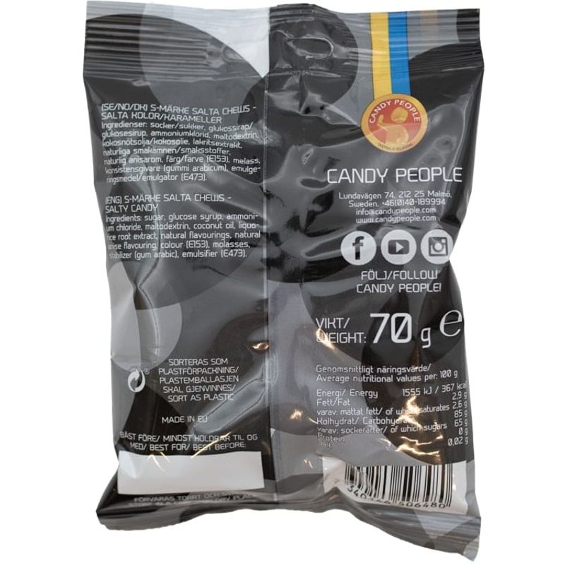 S - Merke Salta Chews 18x70g | Storpakk