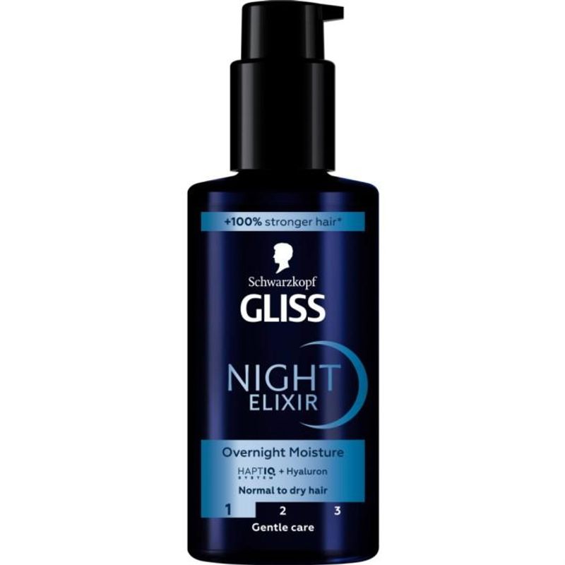 Schwarzkopf Gliss Night Elixir Overnight Moisture 100 ml