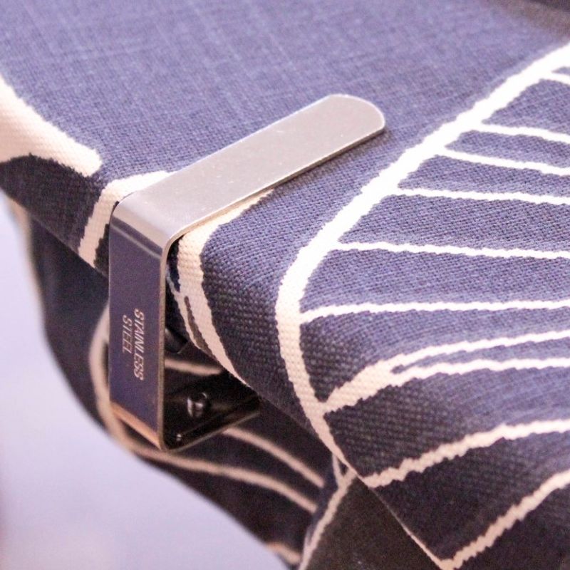 Dukklemmer 4pk Rustfritt Stål