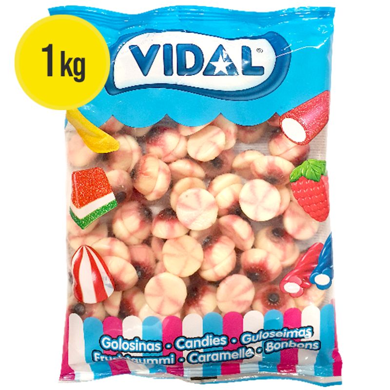 Vidal Bloody Eyes 1kg | Storpakk | Vingummigodteri