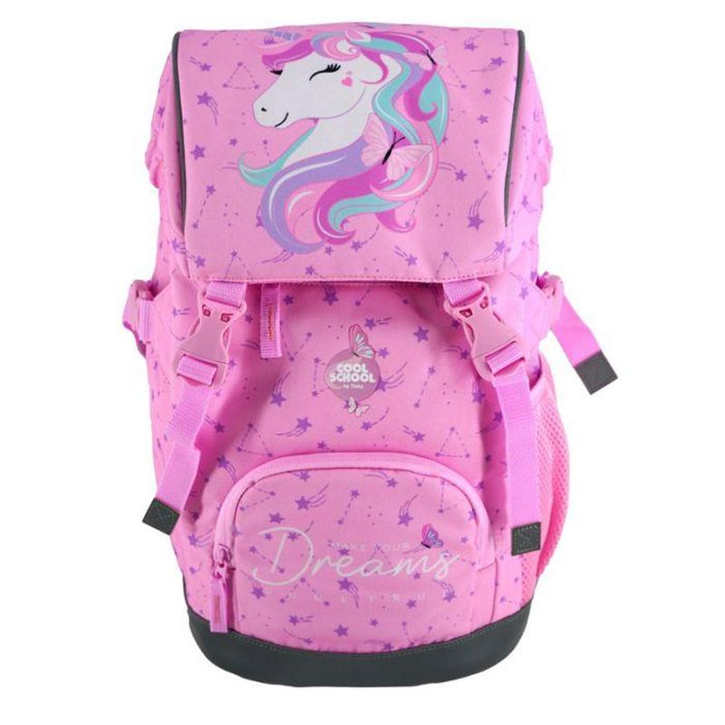 Tinka Cool School Skolesekk 22L | Enhjørning | Rosa